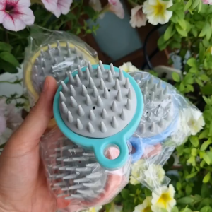 Lược Gội Đầu Massage Silicon Nhìu Màu Sắc