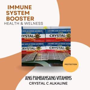 Crystal C Alkaline Soduim Ascorbate 3boxes 300pcs