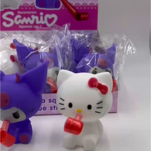 Boneka Squeeze Stitch Sanrio: Mainan Tiup Dekompresi Untuk Anak