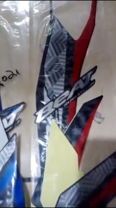 STIKER STRIPING STANDAR MOTOR HONDA BEAT ISS 2021 GROSIR TERMURAH TERLARIS