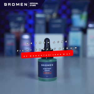 BROMEN Skincare Men ACNE SPOT SERUM - Acne Fight Expert Serum Jerawat Untuk Perawatan Wajah Pria