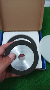 PROMO GRATIS ONGKIR!!! FUJIYAMA Diamond Asah Grinding Wheel 4 Inch 2 Sisi - Diamond Asah Pisau