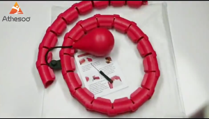 Smart Hula Hoop Adjustable Size Beginners Thin Waist Weight Loss Lose Belly Slimming Beauty Waist Female Hulahoop Exercise for Adult Will Not Fall off the Fitness Waist Training Hula Hoop