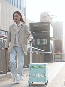 SG Stock 65L Foldable Shopping Large Utility Handy Cart / Foldable Trolley with 360 Wheel Collapsible