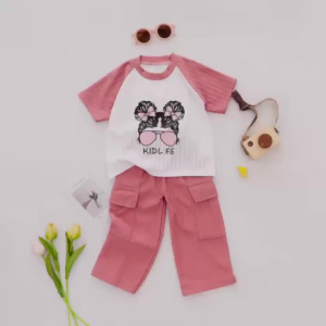 SETELAN ANAK HORNET KNIT CARGO PEREMPUAN 1-8 TAHUN MLXLXXL PART 1