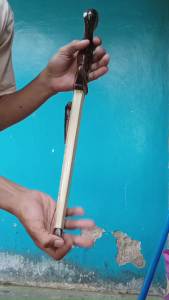 Pisau Badik Bugis Loka Sembelih Baja Per