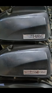 EMBLEM COVER FILTER HONDA MATIC VARIO BEAT PCX SCOOPY STAINLESS