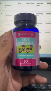 Wellness Kids Omega 3 30 Sofgels Flavored Omega3