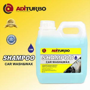 ADI TURBO Car Care Ultra Foamy PH Neutral Car Motorcycle Shampoo High-Grade 1:100 Foamy 1.2 Liter