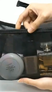 Bayar Di Tempat - Pouch Make Up Transparan / Tas Organizer Praktis