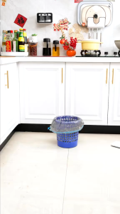 Thùng rác treo dán tường cao cấp trong nhà bếp nhà vệ sinh hàng chính hãng ECOCO E2236