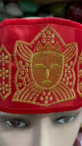 BORDIR IKAT KEPALA AKSESORIS TARI MOTIF BATAK