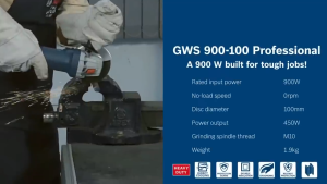 BOSCH Angle Grinder GWS 900-100 Professional ( 0 601 396 0L0 )