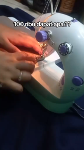 Mesin Jahit Portable 4in1 Praktis Efisien - Mesin Jahit Mini Portable by Einstein-Store