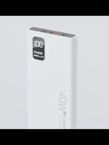 SG Fast charging powerbank 22.5W Portable 20000mAh  powerbank for type  C  USB PD20W LED display buy 2 give card reader