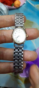 Đồng hồ nữ ALBA dây thép mặt ovan second hand si nhật đã qua sử dụng