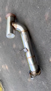 WTECH Downpipe Model Piu Piu Innova dan Fortuner 2GD / VRZ / Non Vnt - Reborn