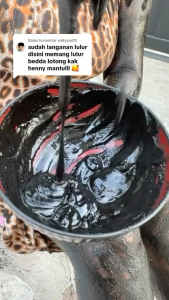 LULUR BASAH CREAM BEDDA LOTONG PEMUTIH BADAN LULUR HENNY 300GR BPOM