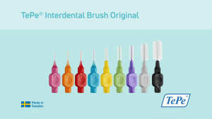 TePe Original Interdental Brush Orange (25Pc/Pk)