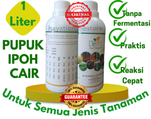 Pupuk Ipoh Cair Anorganik 1 Liter Semua Jenis Tanaman Hias Buah Percepat Panen Peyubur Tanah