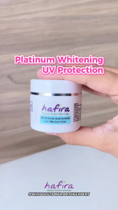 Platinum Whitening UV Protection by Hafira Dermatologist Skincare. Tabir Surya SPF 30 BPOM Paraben Free Aman untuk Bumil & Busui