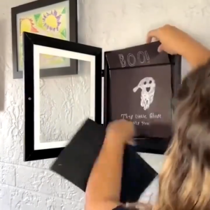 Kids Art Frames A4 Crafts Front Opening and Changeable Children Projects Drawing Portfolio Storage