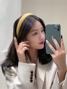 Bando Kain Busa & Bandana Korea Wanita: Aksesoris Fashion Warna-warni