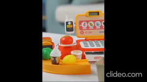 Cash Register Pretend Play Grocery Shopping Market Simulation Cashier Toy for Kids Mainan Budak Perempuan Lelaki 智能识别收银机语言播报儿童过家家仿真收银机玩具