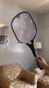 Daimaru IZAPPERMAX2 Easy-Grip Mosquito Swatter | with Daimaru LED Attractant | Rechargeable Battery | Power Indicator | New Model: I-zappermax2 Daimaru Izapper Max 2 Maxman 2 - Lazada