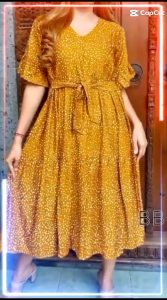 Daster Wanita Jumbo Polkadot Bumil Busui Bahan Rayon Adem