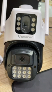Vstarcam กล้องวงจรปิดกล้องใช้ภายนอกกล้องเลนส์คู่ มีไวไฟในตัว รุ่นCS663DR #Big-it