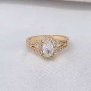 Cincin Wanita Aksesoris Fashion Awet Tahan Lama Anti Karat Cocok Untuk Harian G8-4D