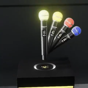 Rayhayes RG-D2 microphone ไมโครโฟน LED ใหม่ที่ได้รับความนิยมมากที่สุด ไมโครโฟนไร้สาย เหมาะสำหรับดีเจ KTV