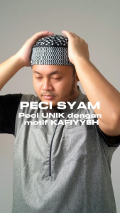 PECI SYAM ROSAL Peci Rajut Kopiah Songkok Sholat Solat Shalat Pria