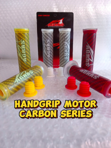 HANDGRIP KARET UNIVERSAL MOTOR BEAT VARIO SCOOPY GENIO NMAX AEROX PCX JUPITER SUPRA MERAH GREY BIRU KUNING