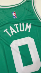 JERSEY BASKET JAYSON TATUM #0 BOSTON HIJAU