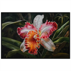 Tranh sơn dầu hoa hoa lan tranh treo tường dán tường trang trí phòng khách nội thất.CGI-703