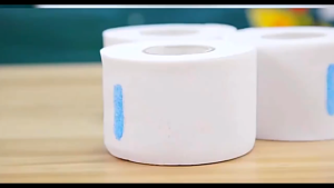 BECORATE 5 Rolls Neck Tissue Paper Ruffles for Salons and Barbershop