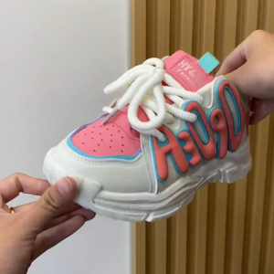 Bingbing Sepatu Anak Perempuan Sneakers Import Trendy Terbaru LS30155