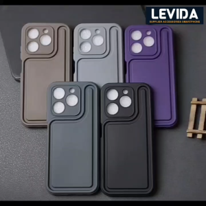 Case Casing Silikon Air Bag Pluffy Matte Macaron Procamera Case Sirkuit Mugelo Realme C63 Realme C61