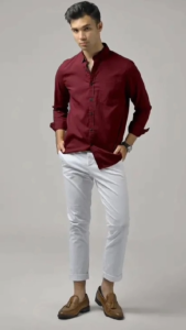 BRODIGY Kemeja polos pria lengan panjang poplin kualitas A realpict