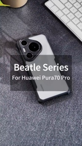 Xundd [ORIGINAL] Beatle Clear Hybrid Shock Proof Armor Case for Huawei Pura 70 / Pura 70 Pro / Pura 70 Pro+ / Pura 70 Ultra
