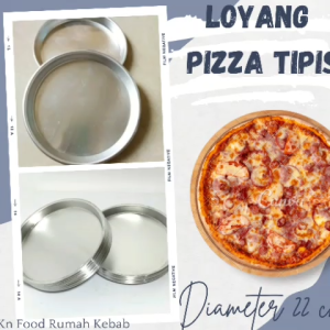 loyang tipis - LOYANG Pizza aluminium diameter 22cm