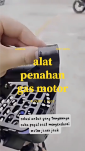 Penahan Gas Grip Motor Smart Grip Aksesoris Dudukan Stang Anti Pegal