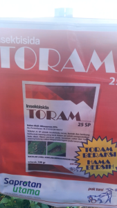 Insektisida TORAM 25SP 100 Gram Pembasmi wereng dan kutu daun