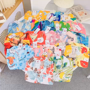 JanElla’s BUTTON DOWN SHORTS SET (1 to 6 Years Old) SLEEPWEAR TERNO for KIDS GIRLS HT Cotton Made in Vietnam