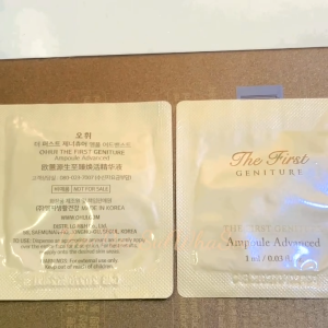 Gói Tinh Chất Vàng Ohui The First Ampoule Advanced 1Ml chống lão căng bóng sáng da tái sinh da Date 2029