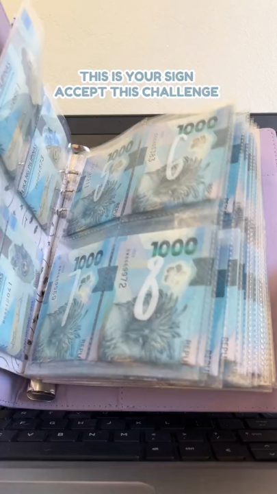 Spring 100 Envelope Saving Challenge Binder,envelope saving.sampul raya duit 100 ringgit, cash savings envelopes, budgeting envelopes,100 envelope saving challenge,Money Saving Challenge Book, Money Organizer,100 envelope challenge,envelope saving challen