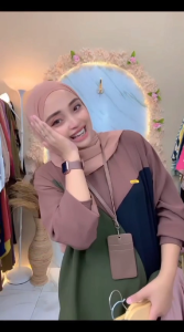 Setelan Melya One Set Baju Wanita Crinkle Airflow - Set Melya Viral Kekinian Pakaian Wanita Terlaris