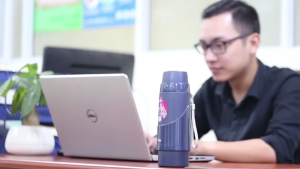 Phích giữ nhiệt cầm tay nhỏ gọn dung tích 0.45L Rạng Đông - Model: RD 04528 N2